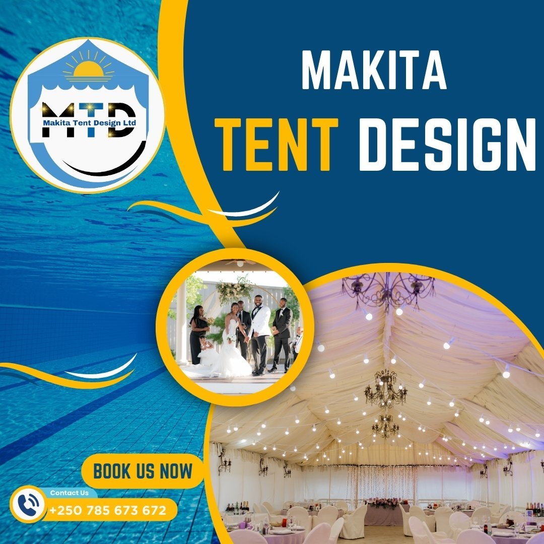 MAKITA tent decoration